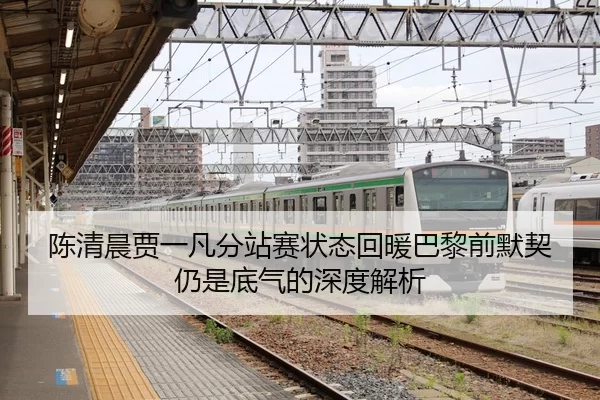 陈清晨贾一凡分站赛状态回暖巴黎前默契仍是底气的深度解析